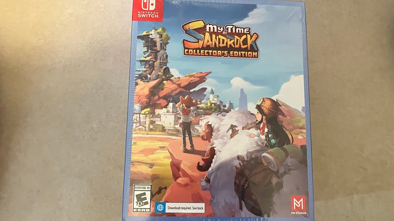Unboxing My Time at Sandrock: Collector's Edition - Nintendo Switch