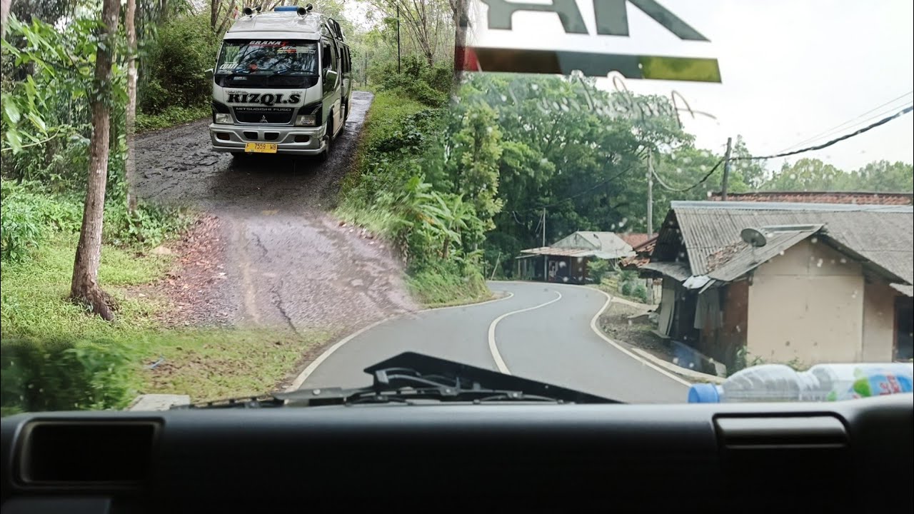 Trip Angkutan gunung Pelosok Sukabumi-Cianjur Cijati🔥jalur r4wan tanjakan Sagaranten