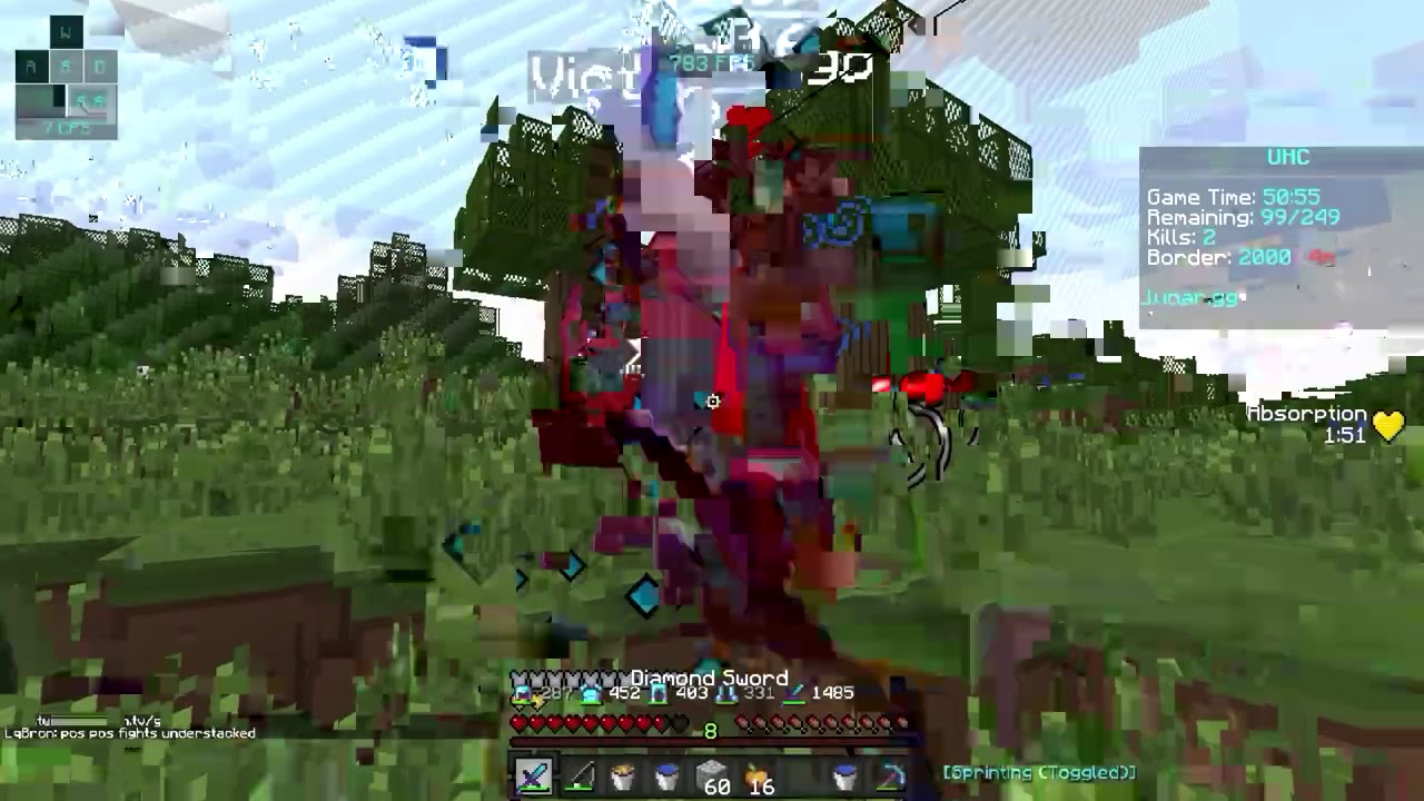 UHC Highlights #65 - Full Diamond Before PvP