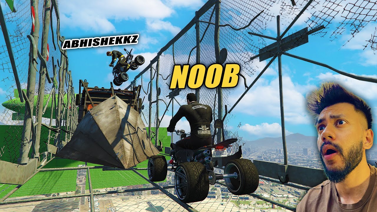 PEOPLE STARTED TARGETING 😡IN THIS FACE TO FACE | GTA 5 PARKOUR RACE