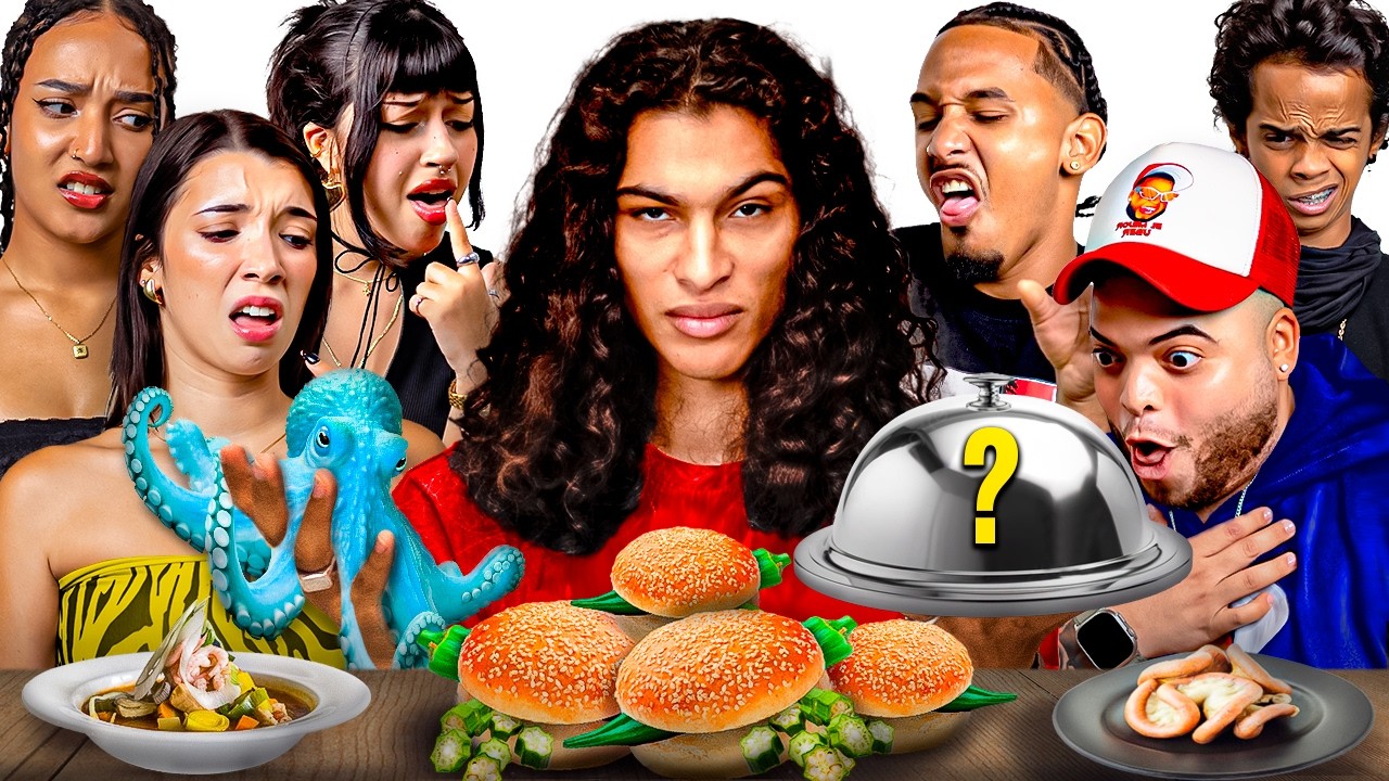 HOMBRES VS MUJERES | El Reto Del Plato Misterioso | 3Peso