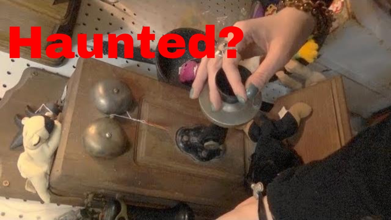 Haunted objects found in antique store!