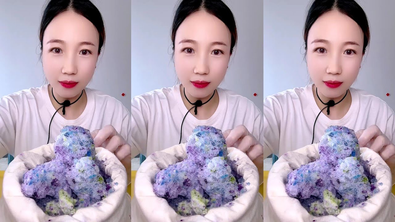 ASMR ICE EATING / MUKBANG 