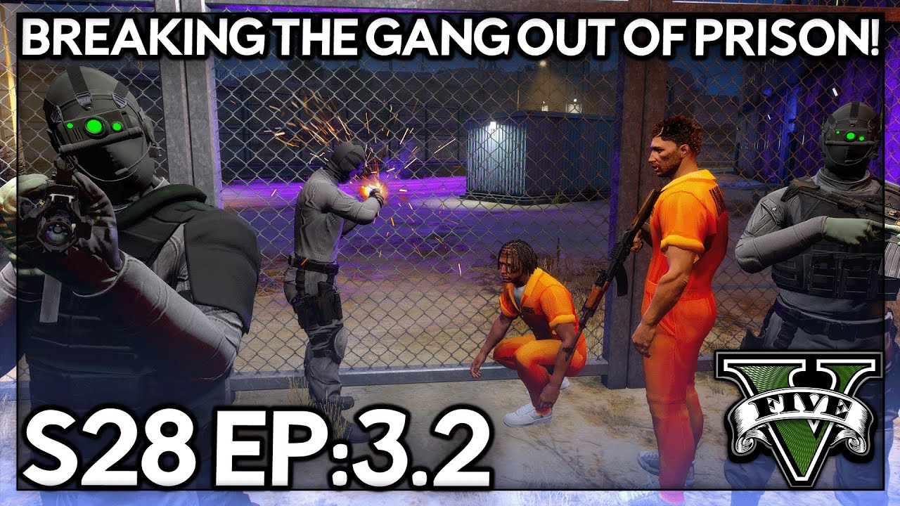 Episode 3.2: Breaking The Gang Out Of Prison! | GTA RP | GrizzleyWorld Chiraq