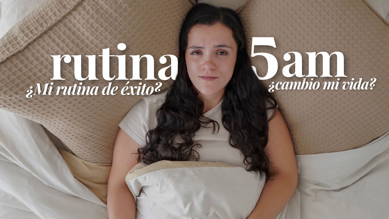 ¿Cómo ser parte del club 5am? ¿Cómo levantarse temprano? | Me levanté a las 5 AM por 7 días 😱