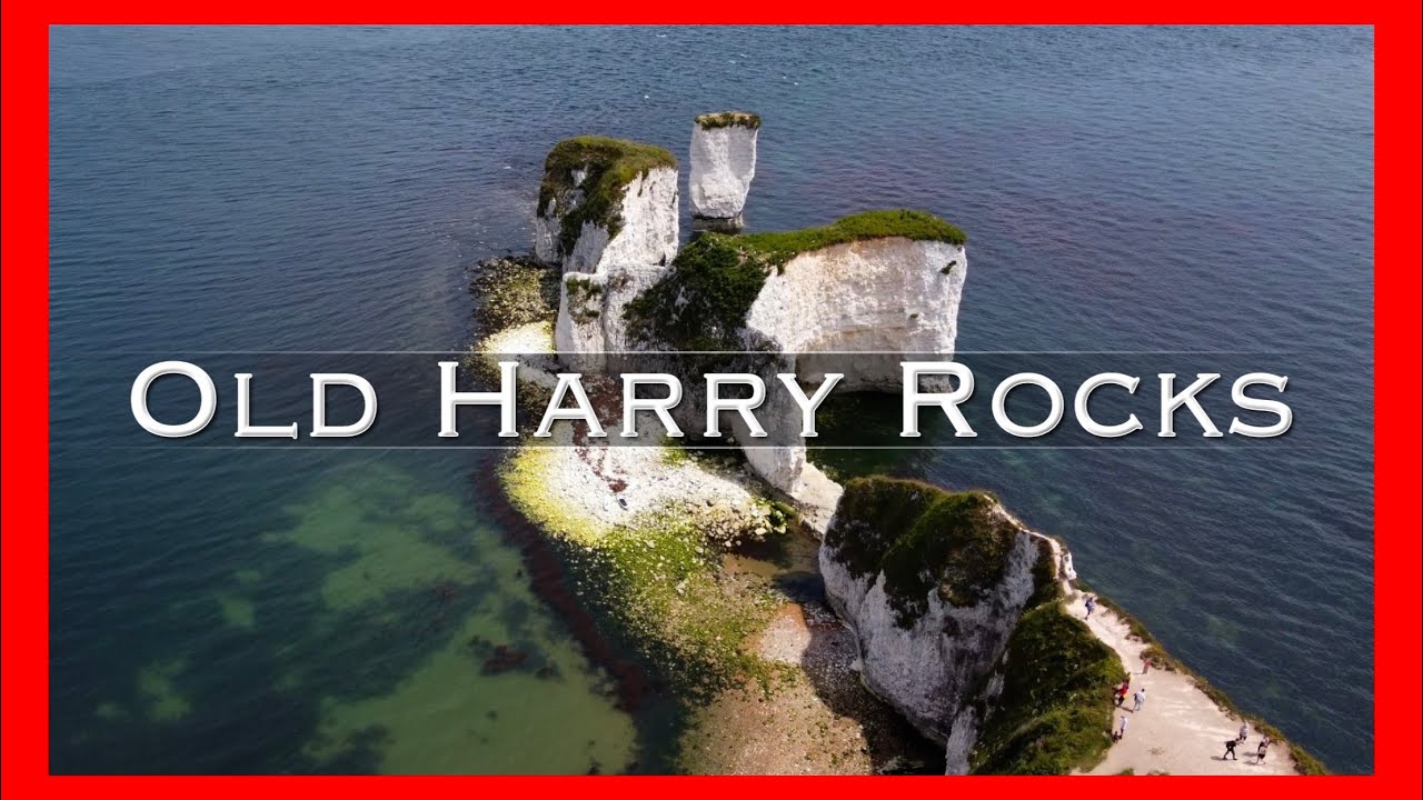 Old Harry Rocks on the south coast of England - Isle of Purbeck - Dorset