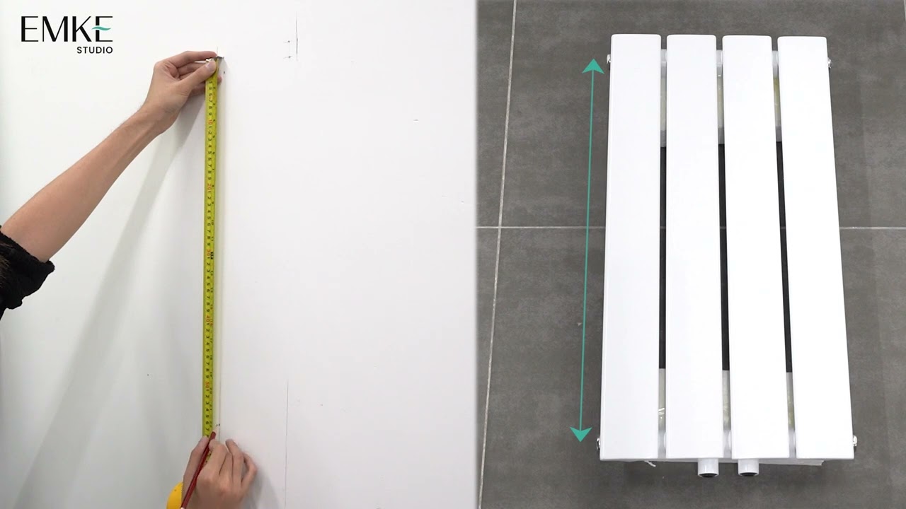 EMKE Heizkörper Montage – Einfache Schritt-für-Schritt Anleitung