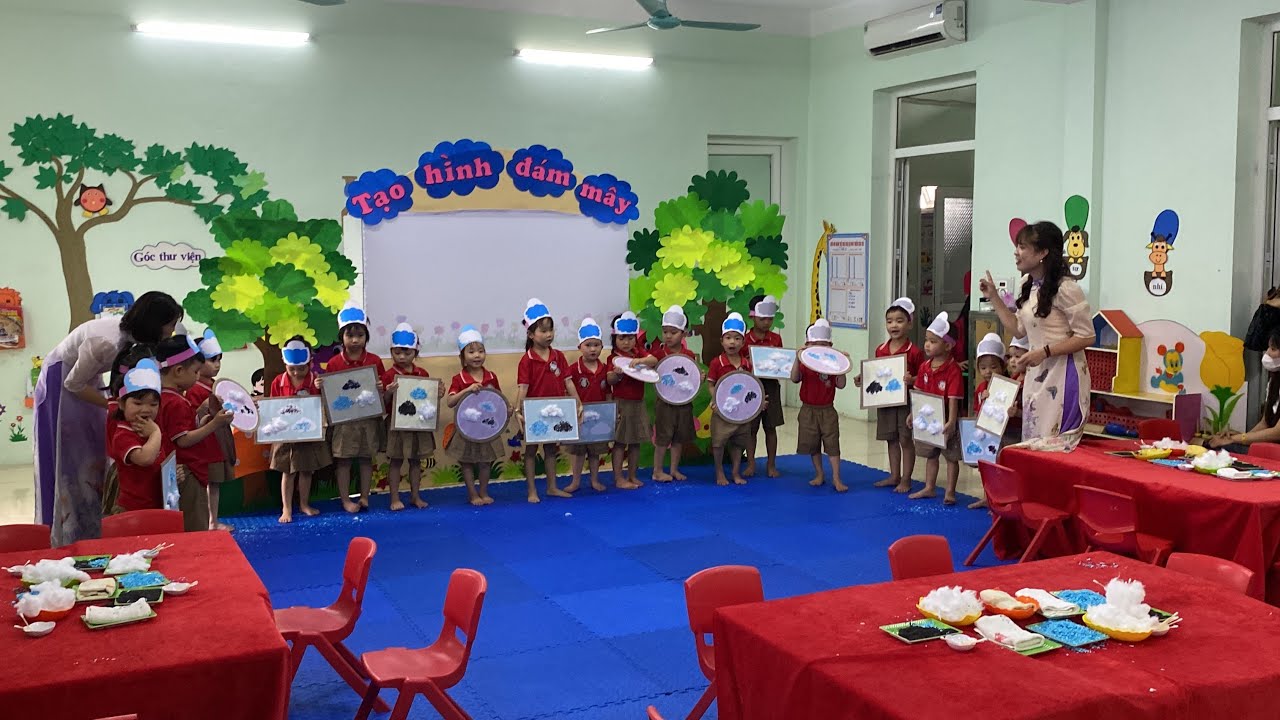 Dạy Tạo hình đám mây 3-4T l Gvg Tỉnh năm 2024 - Gv Nguyễn Thị Hồng Hiệp