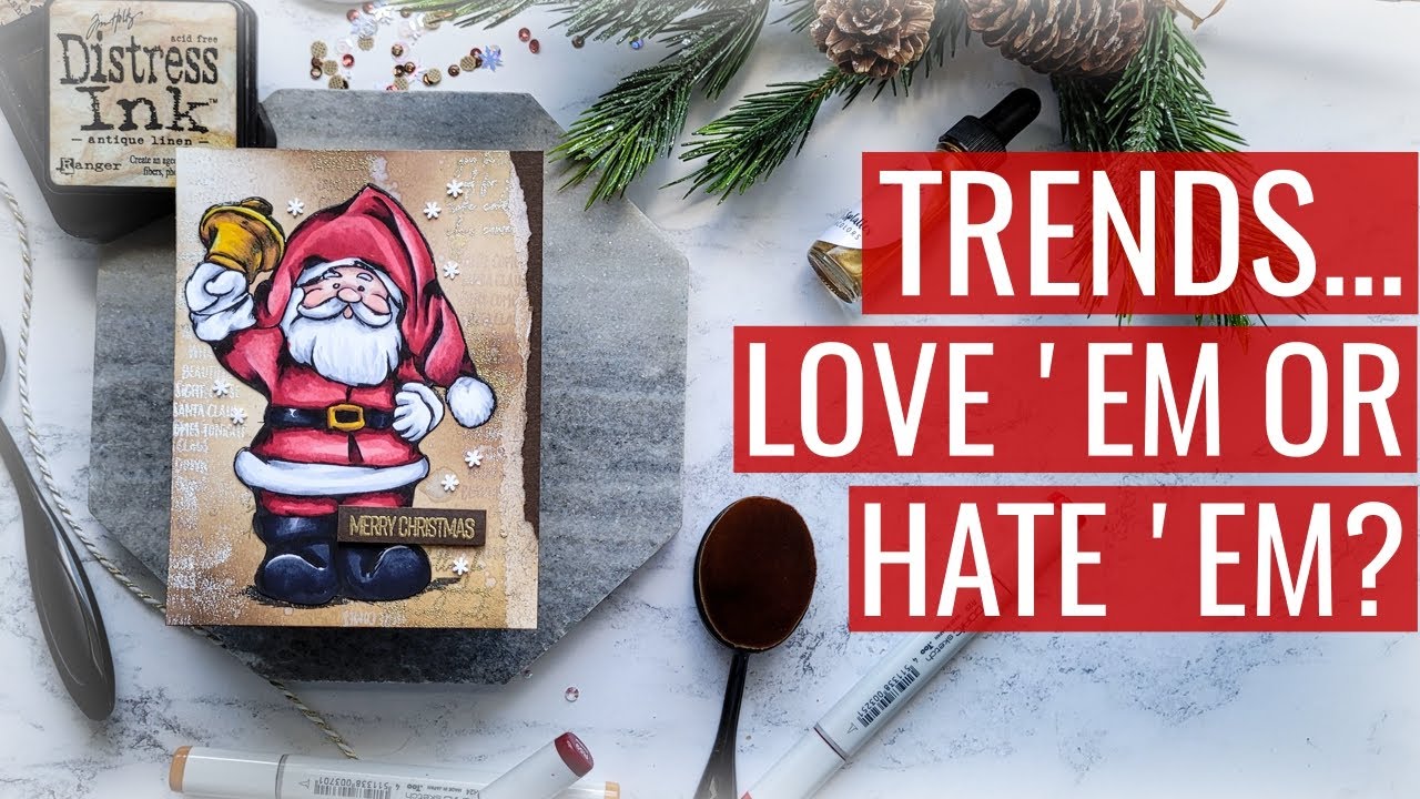 Cardmaking Trends...Love Em or Hate Em? I Almost Drank That!
