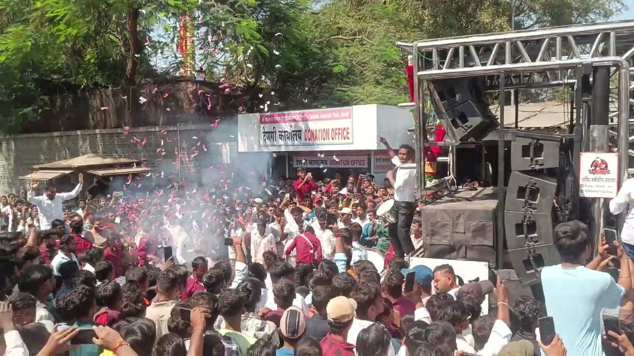 शिर्डी मध्ये पहिल्यांदा आला देव मामलेदार ब्रास बाॅंड | new gadi opning