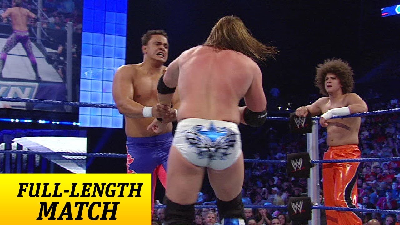 FULL LENGTH MATCH - SmackDown - Zack Ryder & Curt Hawkins vs. Carlito & Primo