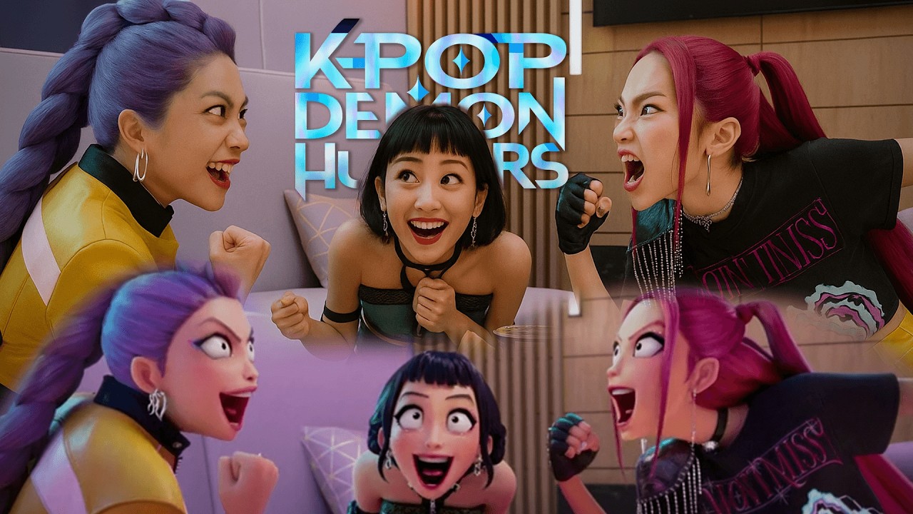 KPop Demon Hunters Scenes in Real Life (AI Generated )