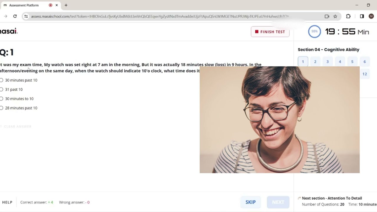 Full MSAT| LIVE MSAT EXAM| UPDATED MSAT| MASAI SCHOOL APTITUDE TEST| #masai #msat #dataanalytics