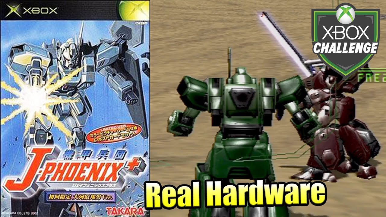 Kikou Heidan J Phoenix + Plus — Xbox Original Gameplay HD — Real Hardware {Component}