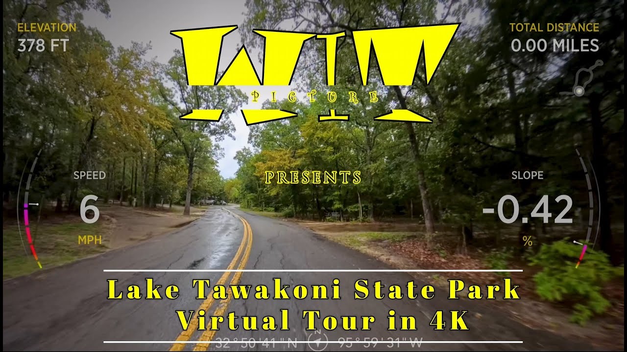 Lake Tawakoni State Park Full Virtual Tour in 4K