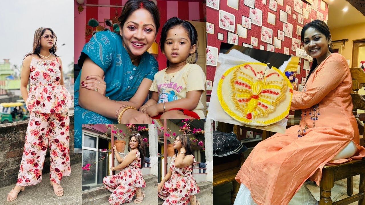 আবার বিয়ের তত্ত্বের মিষ্টি পেলাম👼এত সুন্দর জামা বাবা মা পরতে দিতো না 🙂‍↔️ মা মেয়ে দুপুরে কি খেলাম💁