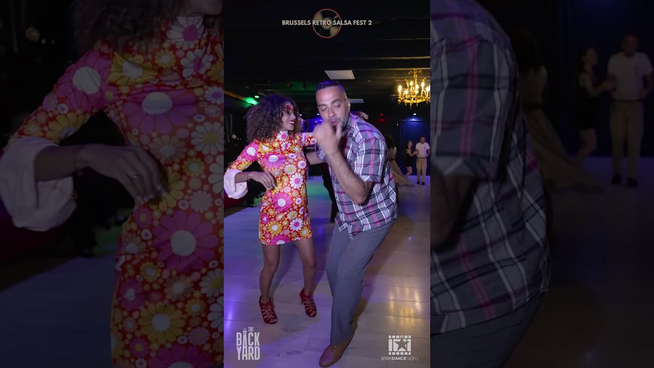Talal & Asma - social dancing @ Brussels Salsa Retro Fest 2025