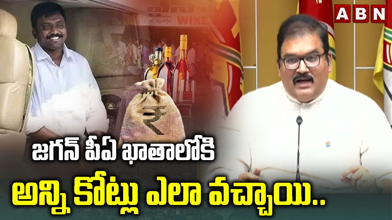 జగన్ పీఏ ఖాతాలోకి అన్ని కోట్లు ఎలా వచ్చాయి..| TDP Pattabhi Comments On YS Jagan PA KNR | ABN Telugu