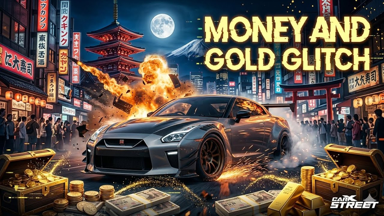 CarX Street 20mill Money & Gold Glitch