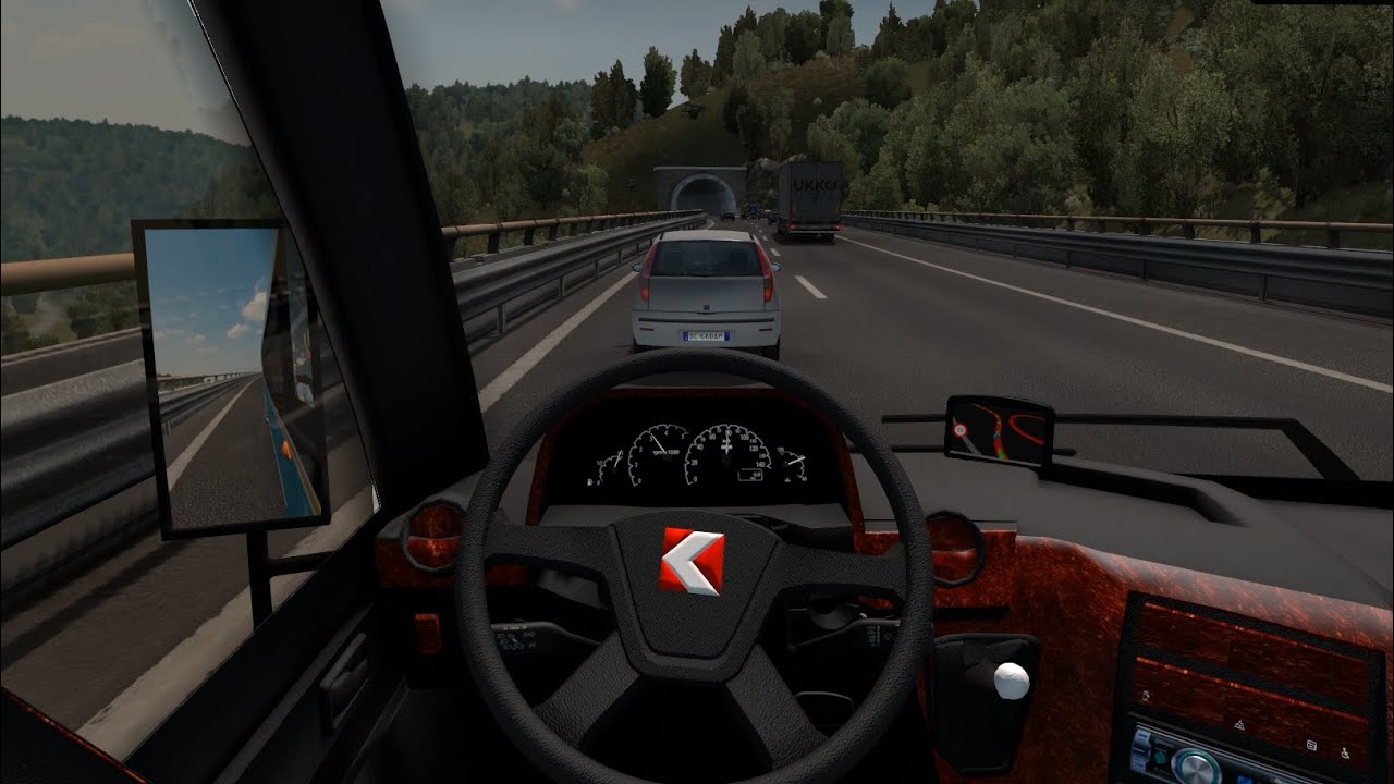 Karsan Jest - Euro Truck Simulator 2 [Steering wheel gameplay]