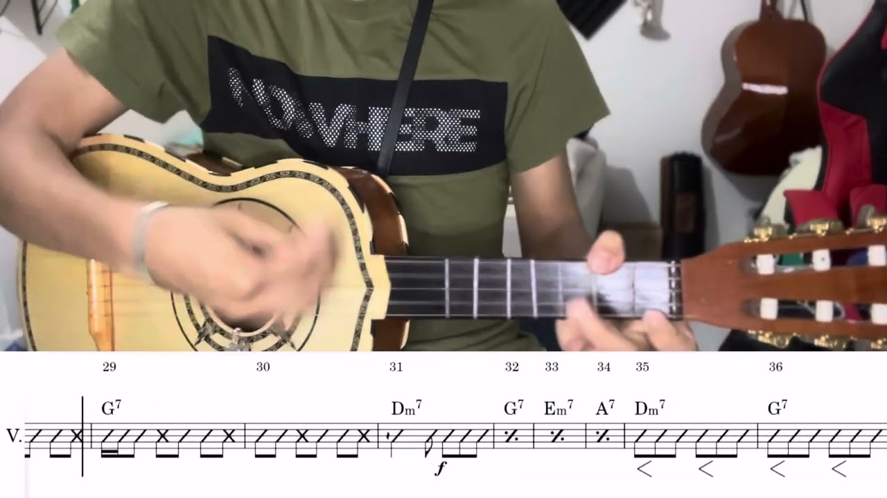 Sabes Una Cosa/ Vihuela Guitarra Tutorial Mariachi Vargas