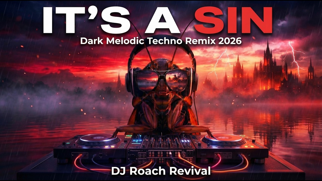 Pet Shop Boys – It's A Sin (Dark Melodic Techno Remix 2026) | DJ Roach Revival