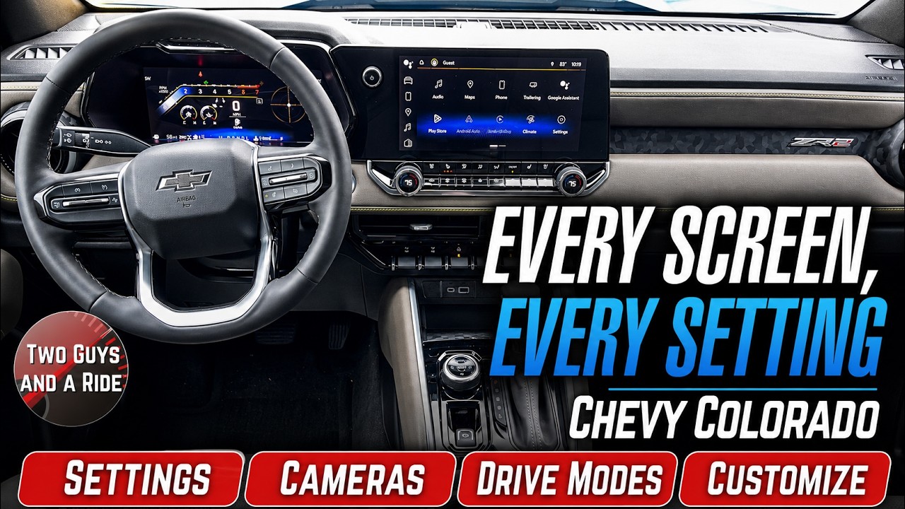 Mastering Your Chevrolet Colorado: The Ultimate User Guide for Screens, Buttons, and Settings