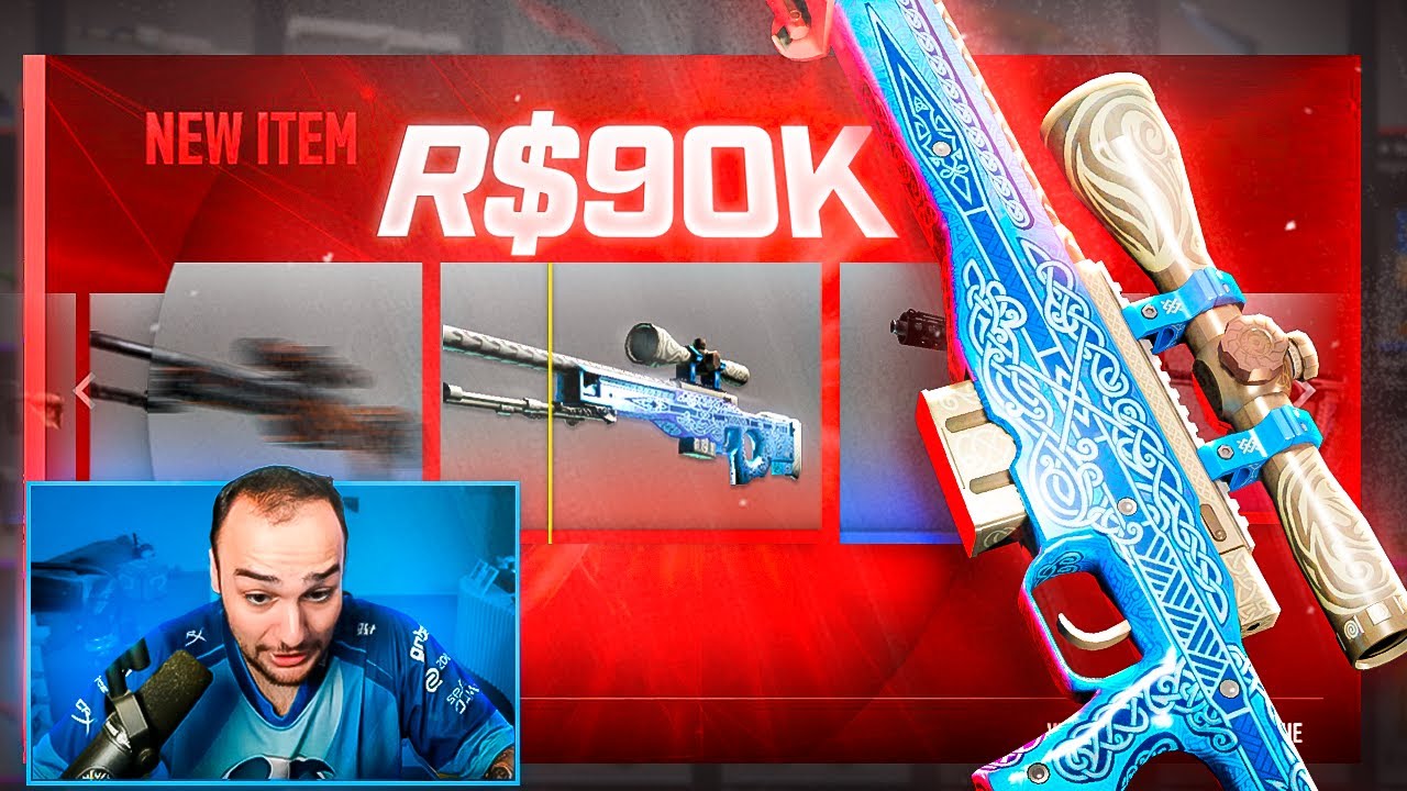 HISTÓRICO: Ganhei uma AWP GUNGNIR de R$90.000,00 no CS:2 💎