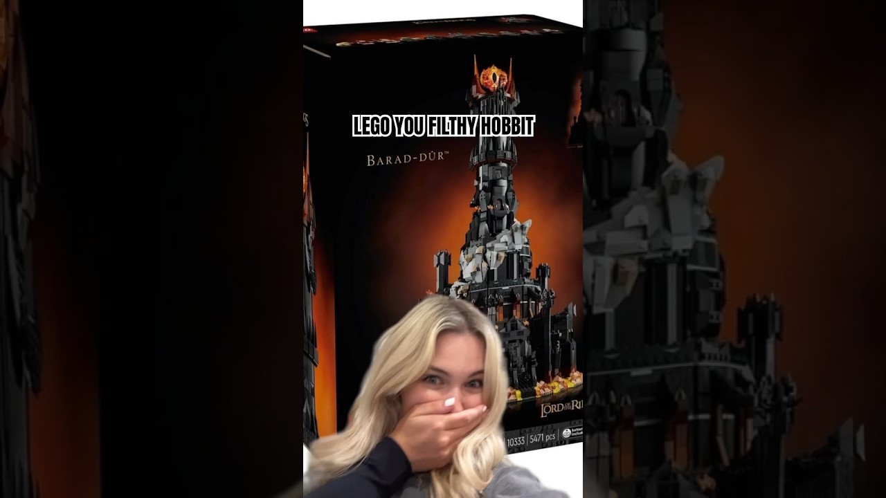 LEGO MADE THE EYE OF SAURON 🤩 #lego #lordoftherings
