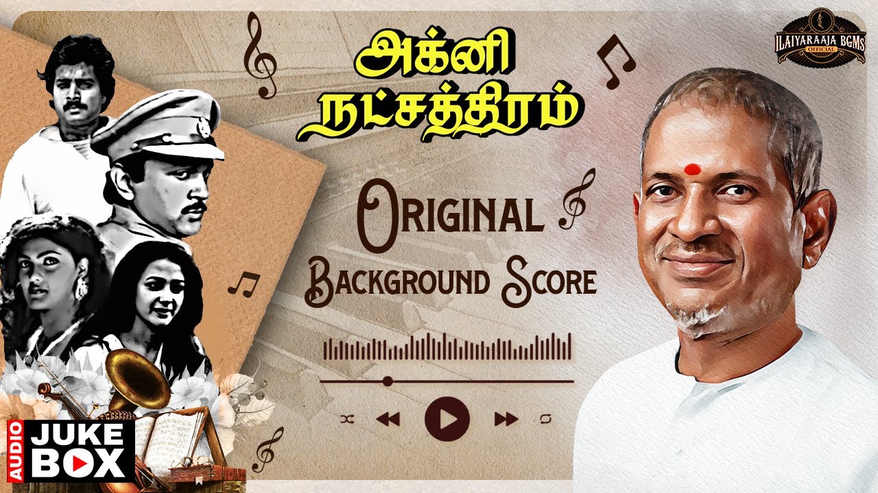 Agni Natchathiram - Original Background Score | Ilaiyaraaja | Prabhu | Karthik | Mani Ratnam