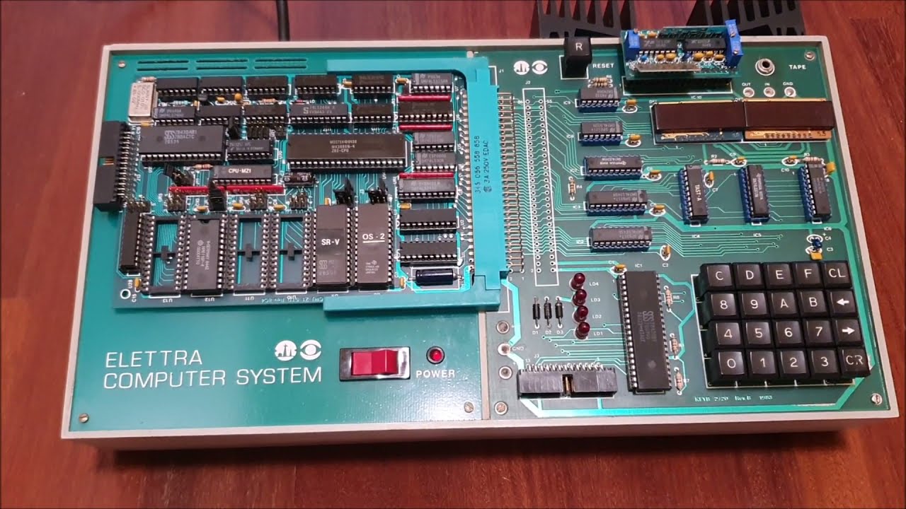 Scuola Radio Elettra Z80 Computer System