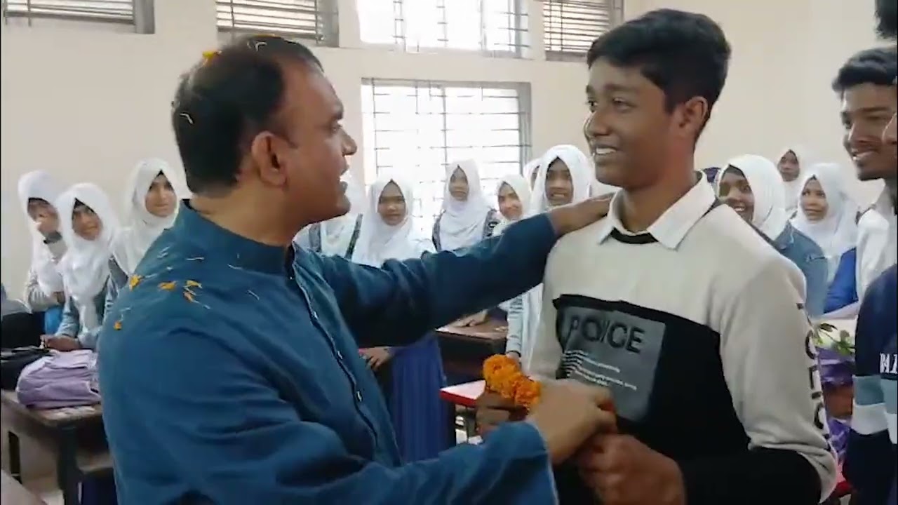 জিয়াউর রহমান আহাদ মিয়া মাধ্যমিক উচ্চ বিদ্যালয়ের শিক্ষার্থীদের সাক্ষাৎ করেন মিয়া নুরুদ্দিন অপু