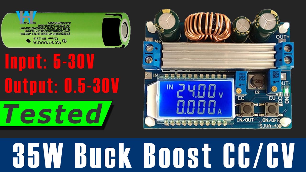 Review of ZL-SJVA-4X 35W Step up/Down Constant Current Converter Charger