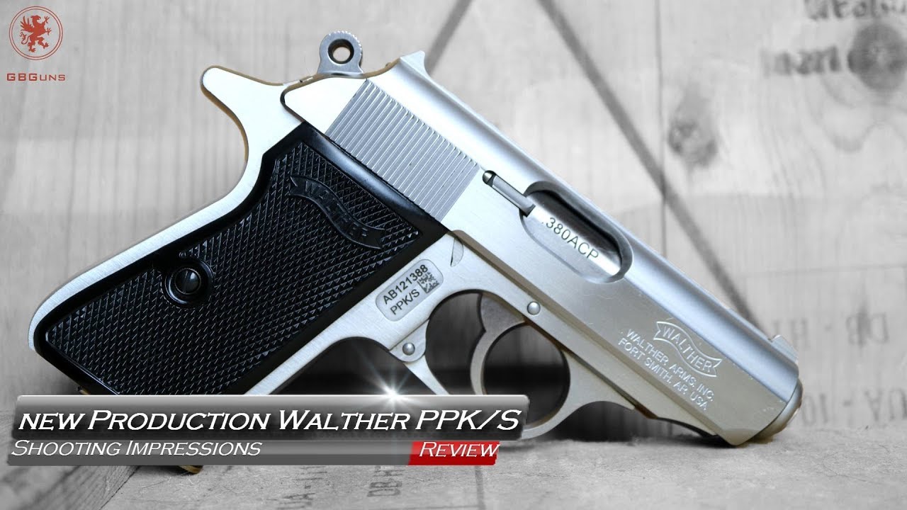 New Production Walther PPK/S Shooting Impressions