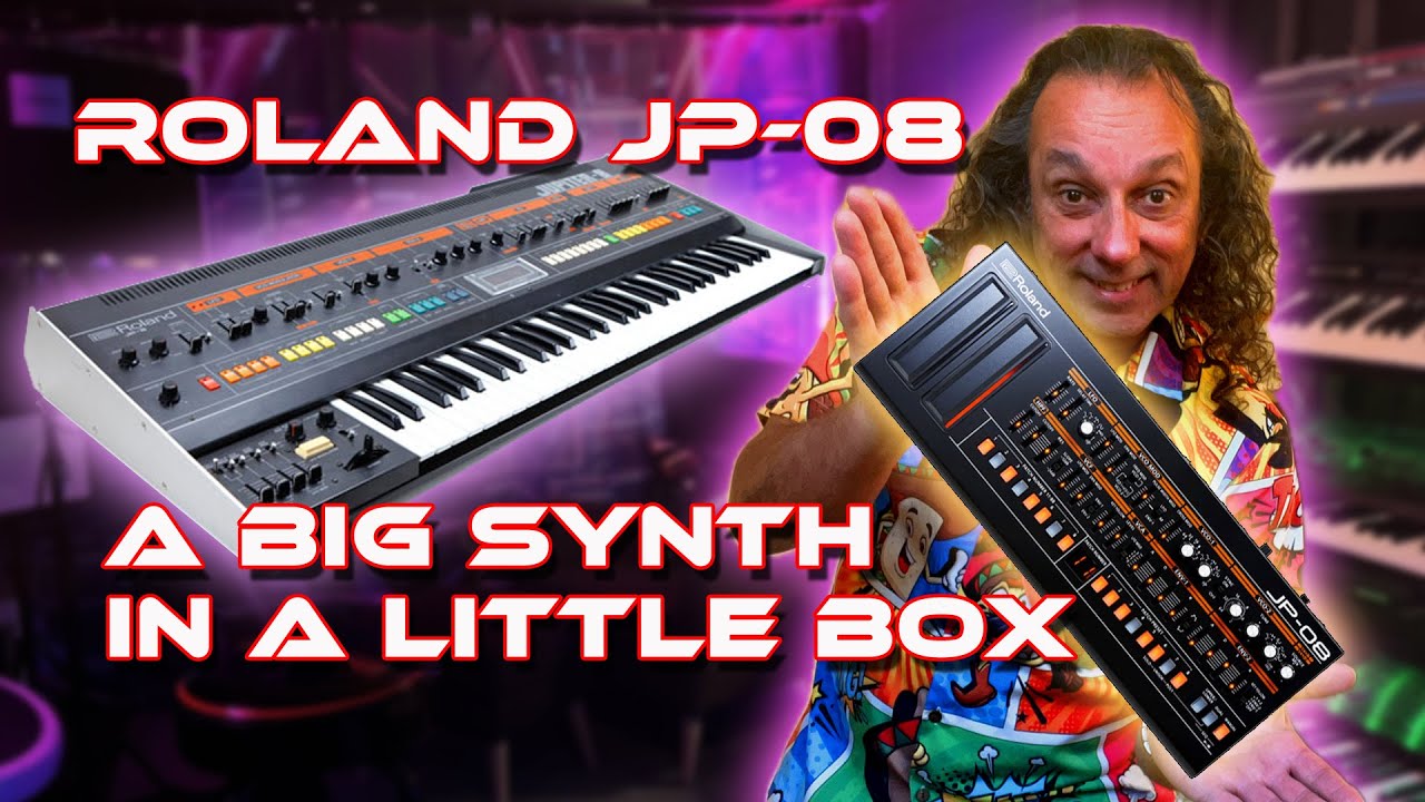 Roland&nbsp;Boutique JP-08 - Big Synth in a Little Box