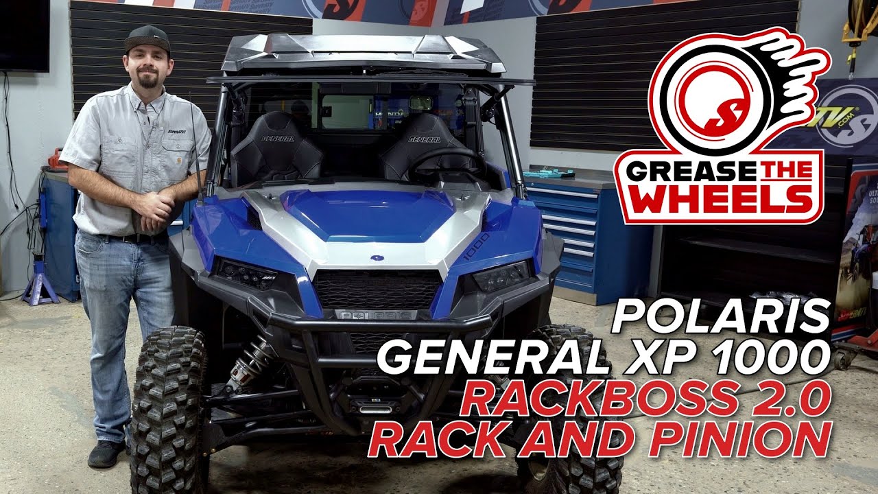 How to Install SuperATV's RackBoss 2.0 Rack and Pinion on the Polaris General XP