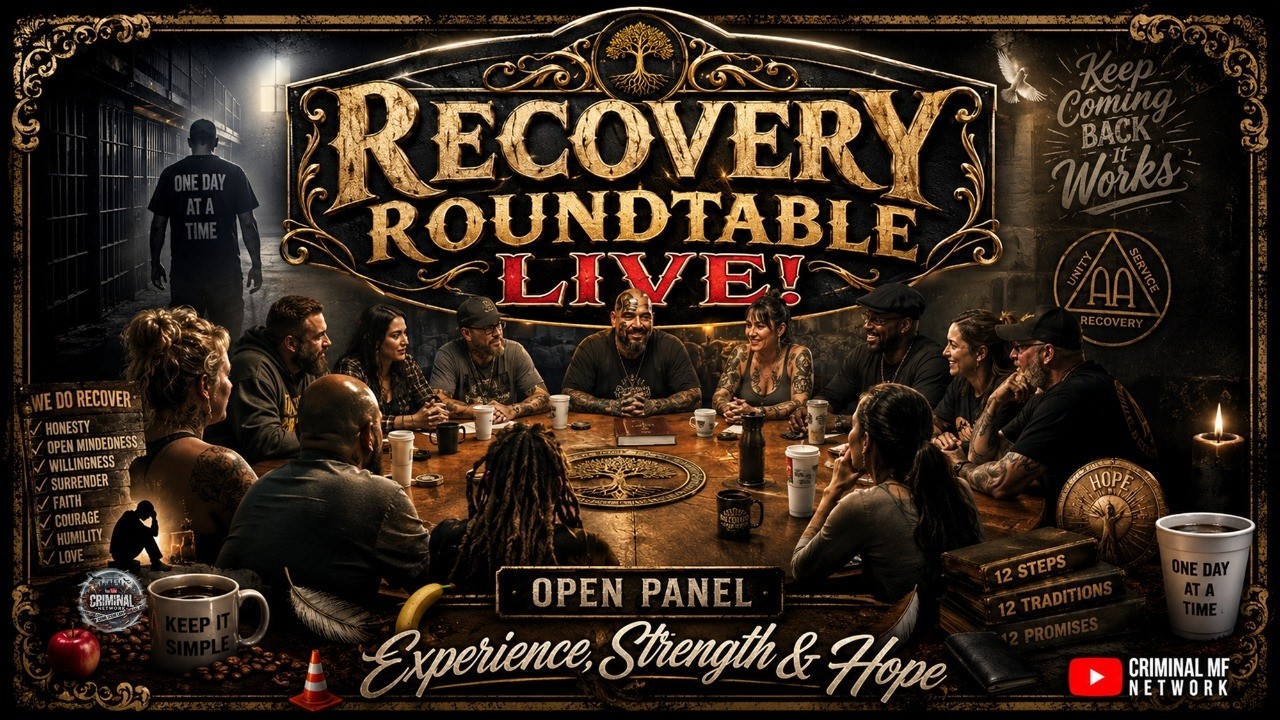 Recovery Roundtable LIVE! - Open Panel - Experience, Strength & Hope
