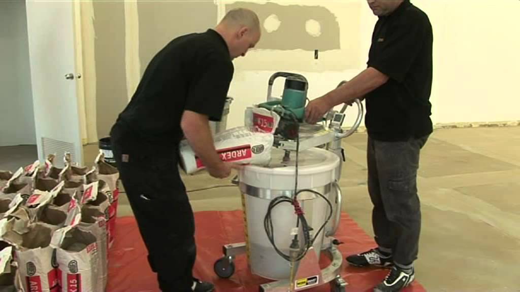How To Self-Level Floors using Ardex and Smart Mixx