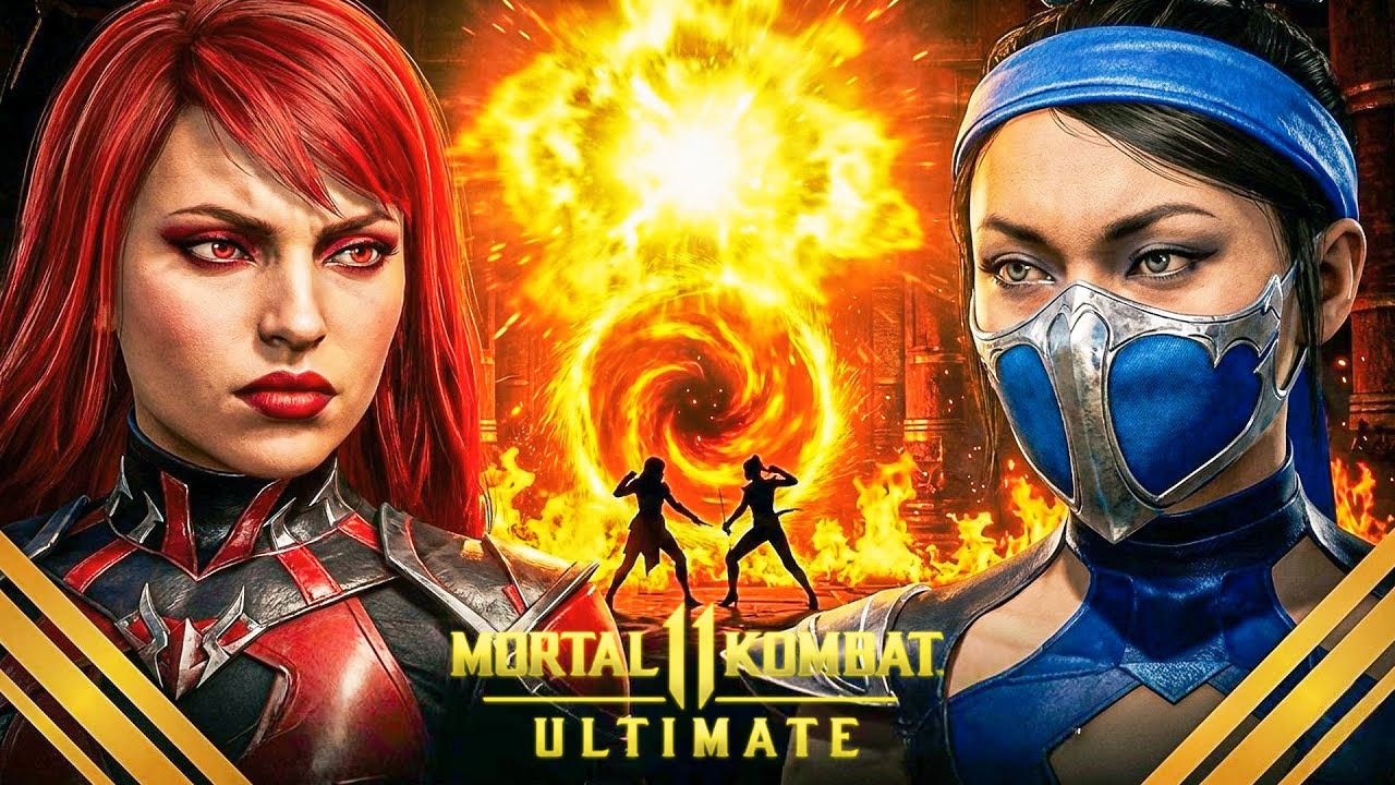 Kitana vs Skarlet Which is the Strongest Woman? | mk 11 Gameplay