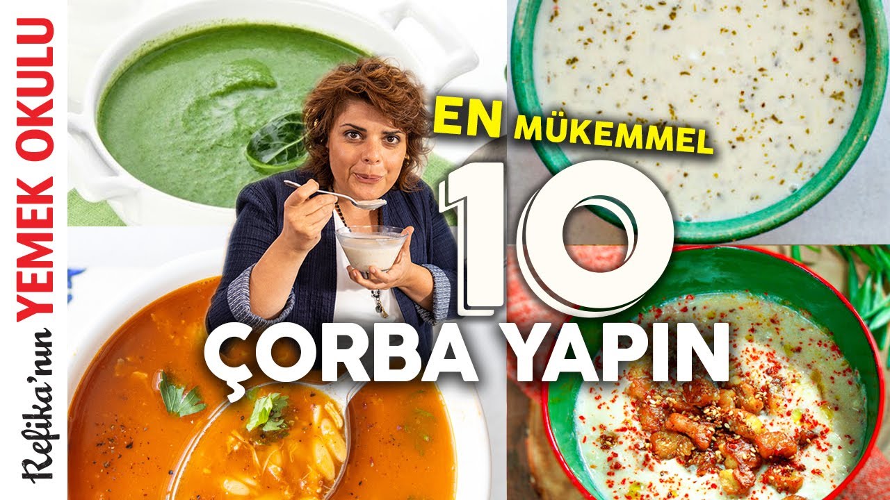 EN Mükemmel 10 ÇORBA Tarifini Teknik Olarak Anlattık🍵 Tarhana, Mercimek Tüm Çorbaları Yapabileceksin
