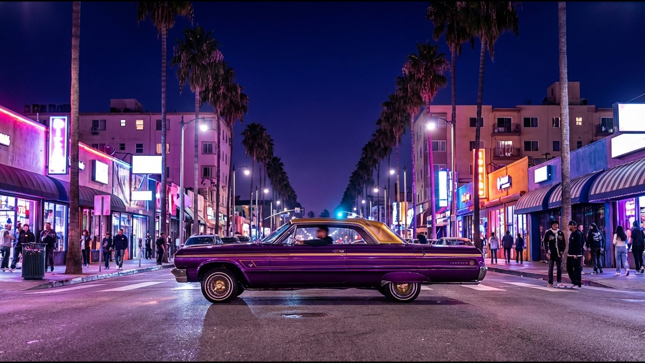 Dr. Dre, 2Pac, Kendrick Lamar, Anderson, Snoop, DJMustard, Westcoast Type Beat - “Neon Slides”