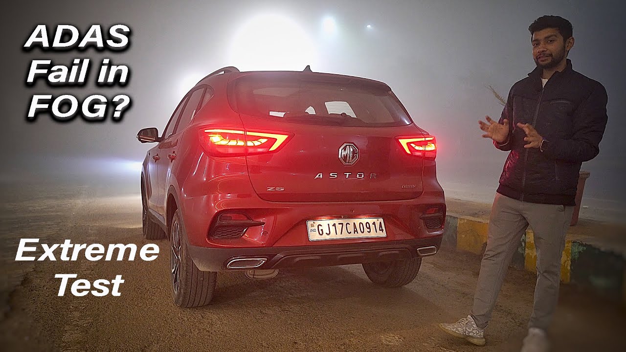 Testing ADAS in Extreme FOG Ft. MG Astor l Aayush ssm