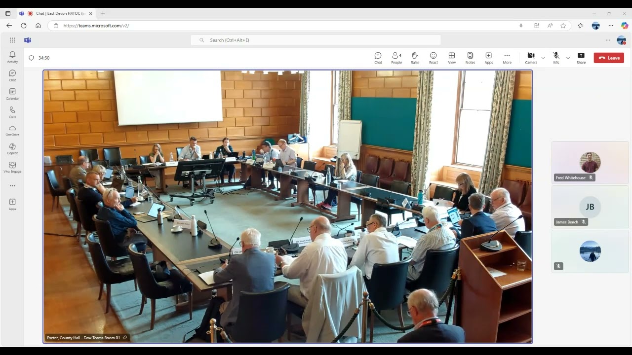 Devon County Council - East Devon Highways and Traffic Orders Committee 21.07.25