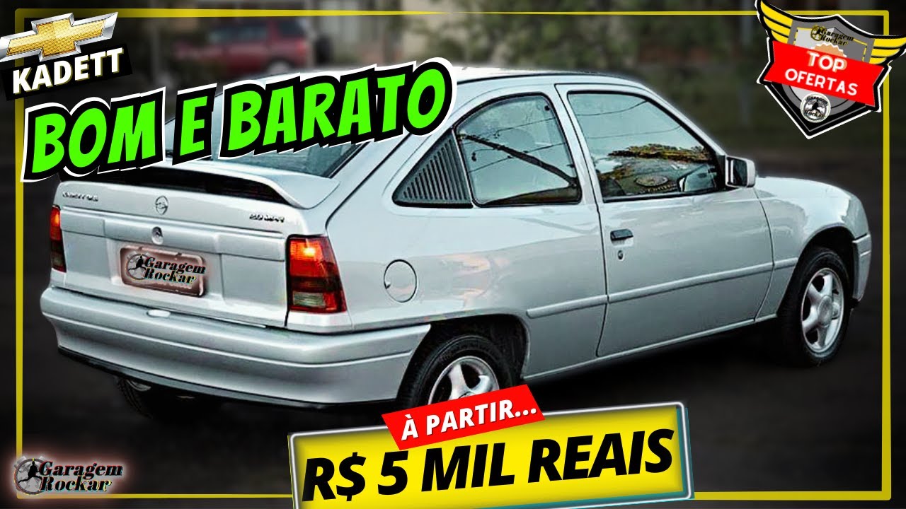 CHEVROLET KADETT CARRO BOM e BARATO PRA RODAR a venda [À PARTIR DE 5 MIL] Top Ofertas Rockar #kadett
