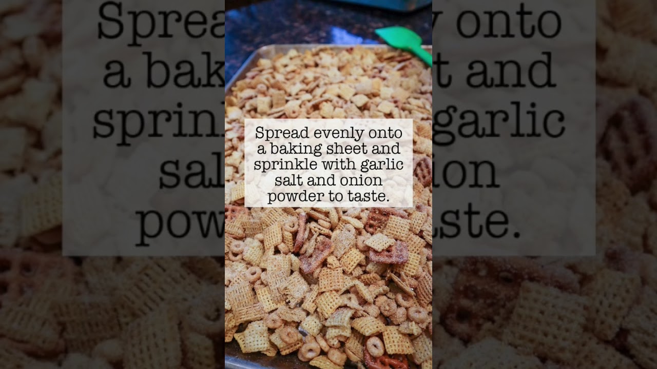 Savory Chex Mix