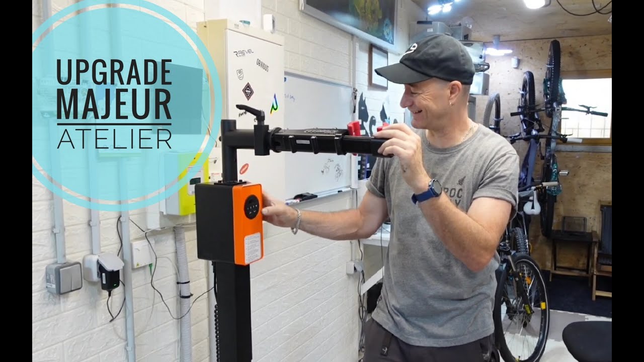 Upgrade majeur dans l&rsquo;atelier Remcotools bike lift