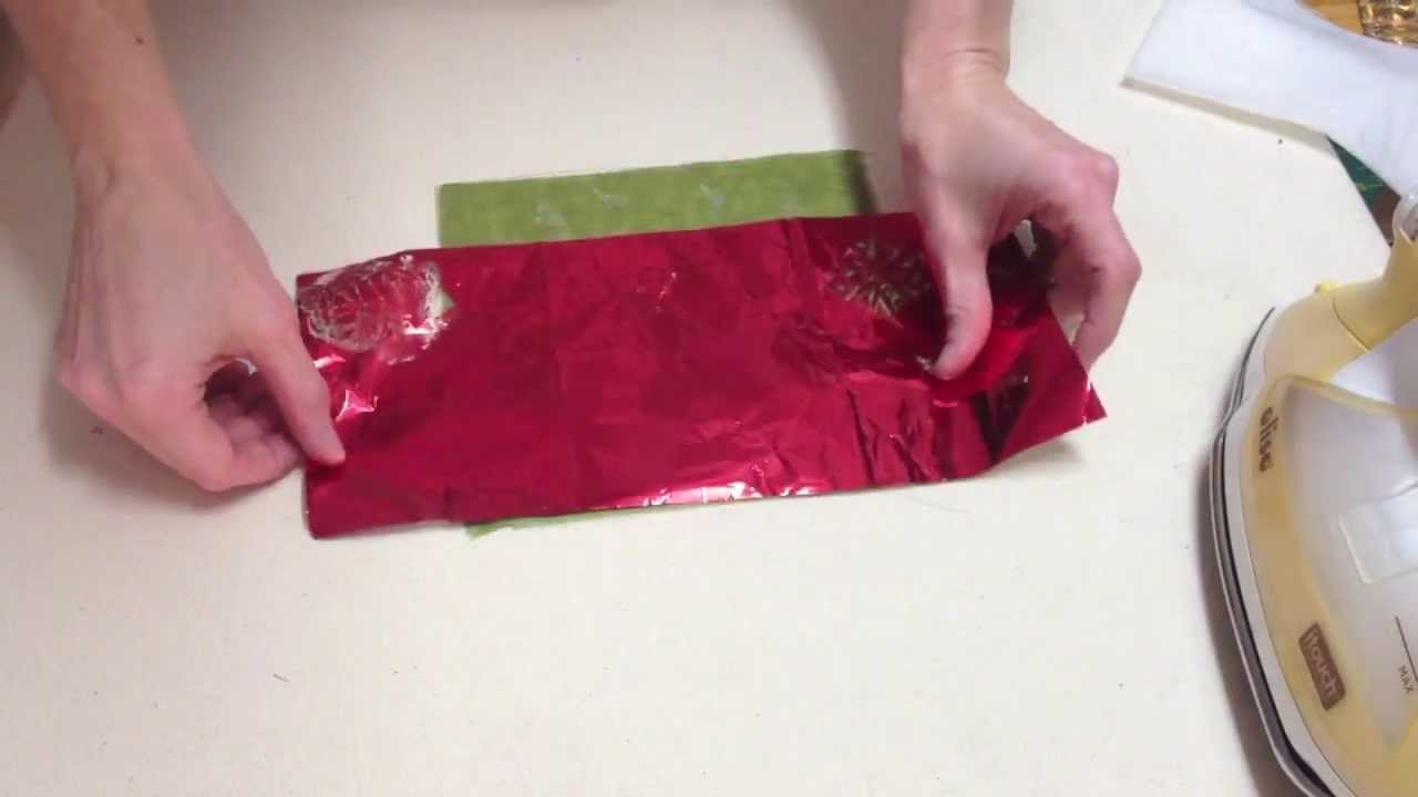 Week 5   Foil on Fabric