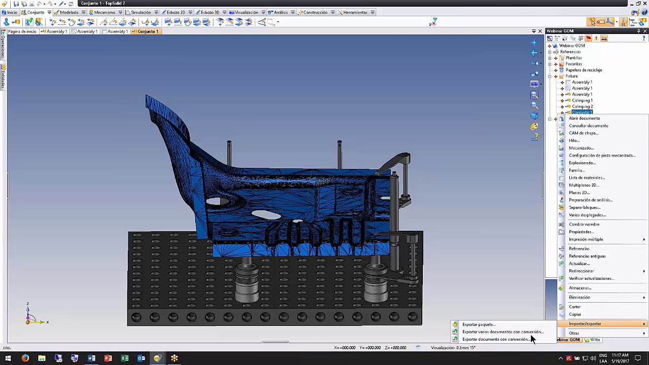 Webinar GOM: Ajuste rápido de dispositivos y fixtures
