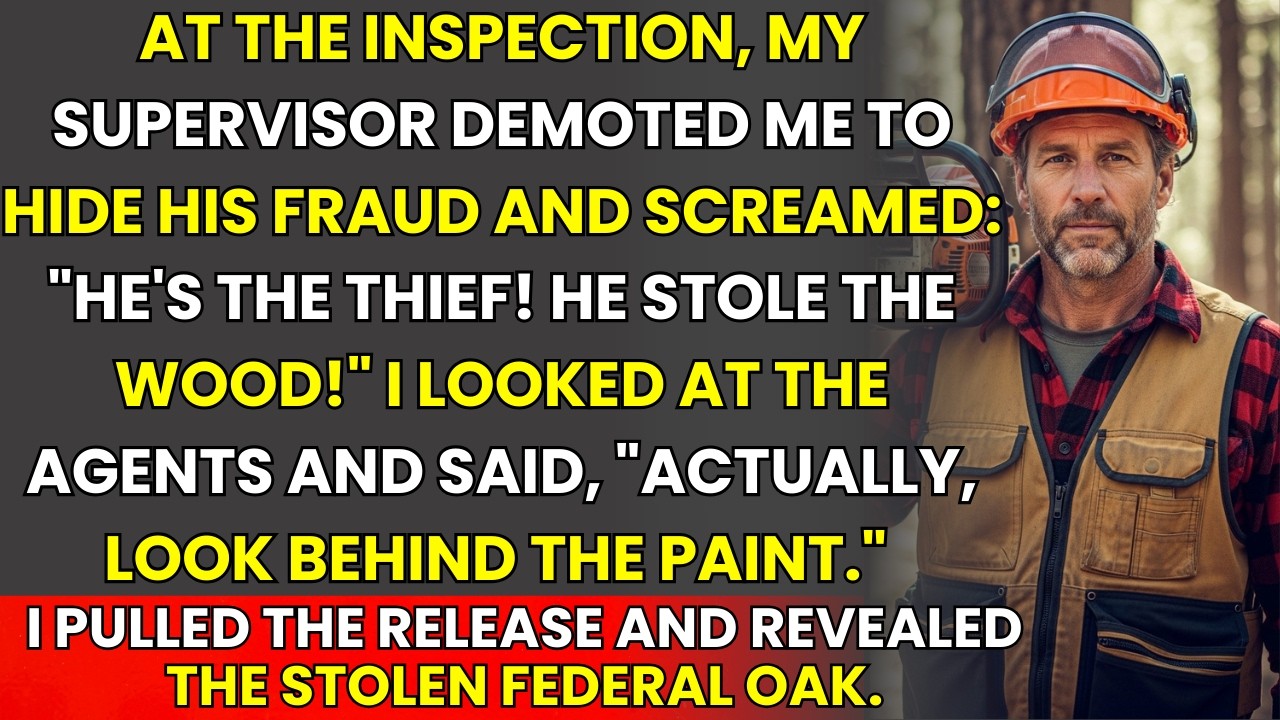 Boss Demoted Me To Hide Stolen Wood 
