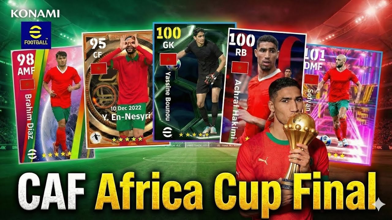 CAF Africa Cup 26 🏆Final Match 💀🔥 | efootball 26 Gameplay 